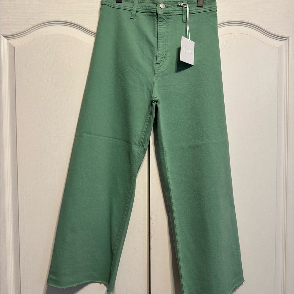 Green Flare & Wide Leg Jeans - Picture 2 of 3